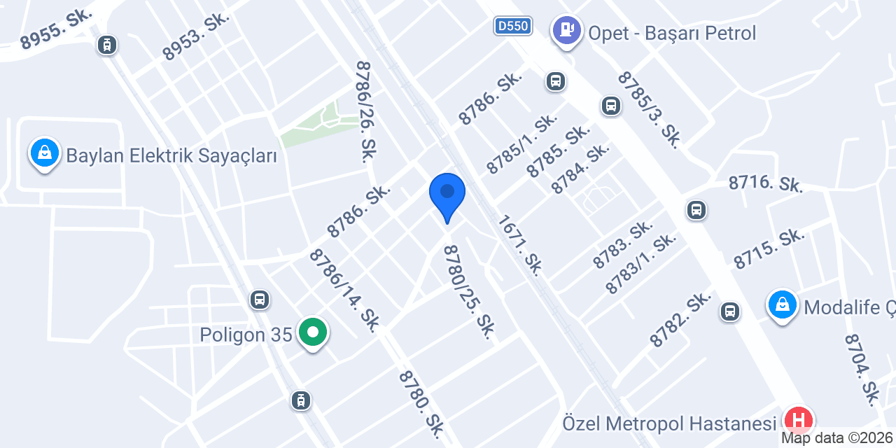 Cargox Çiğli Şubesi konumu