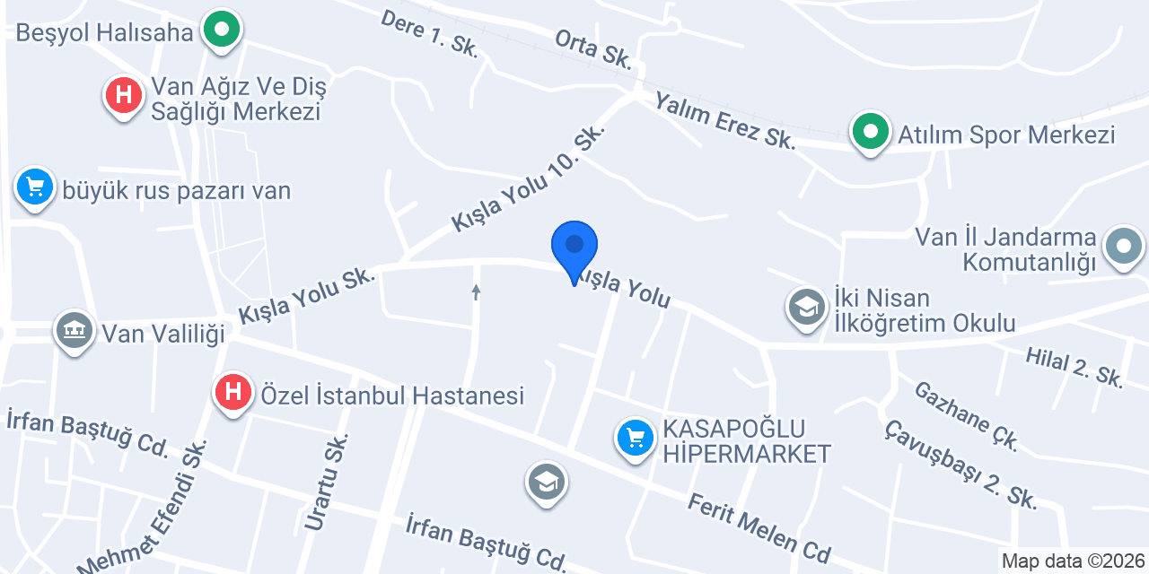 Van Kombi Servisi konumu