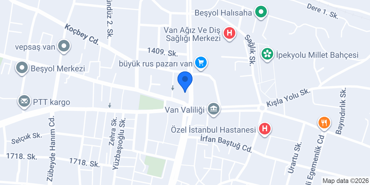 ERDEM DAVETİYE VAN DOĞUŞ OFSET konumu
