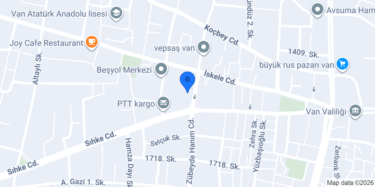 Gündoğdu Mobilya Van konumu
