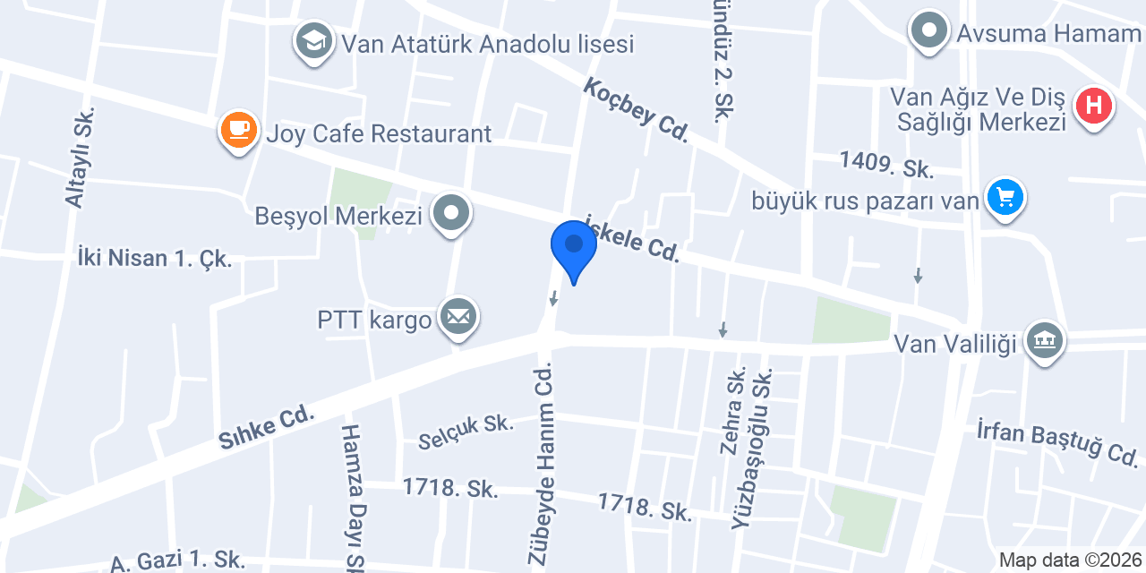 Çağrı Van kahvaltı salonu konumu
