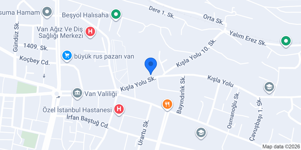 elitstore-Van Şube konumu