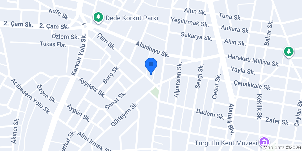 Turgutlu TUNÇ Spot konumu