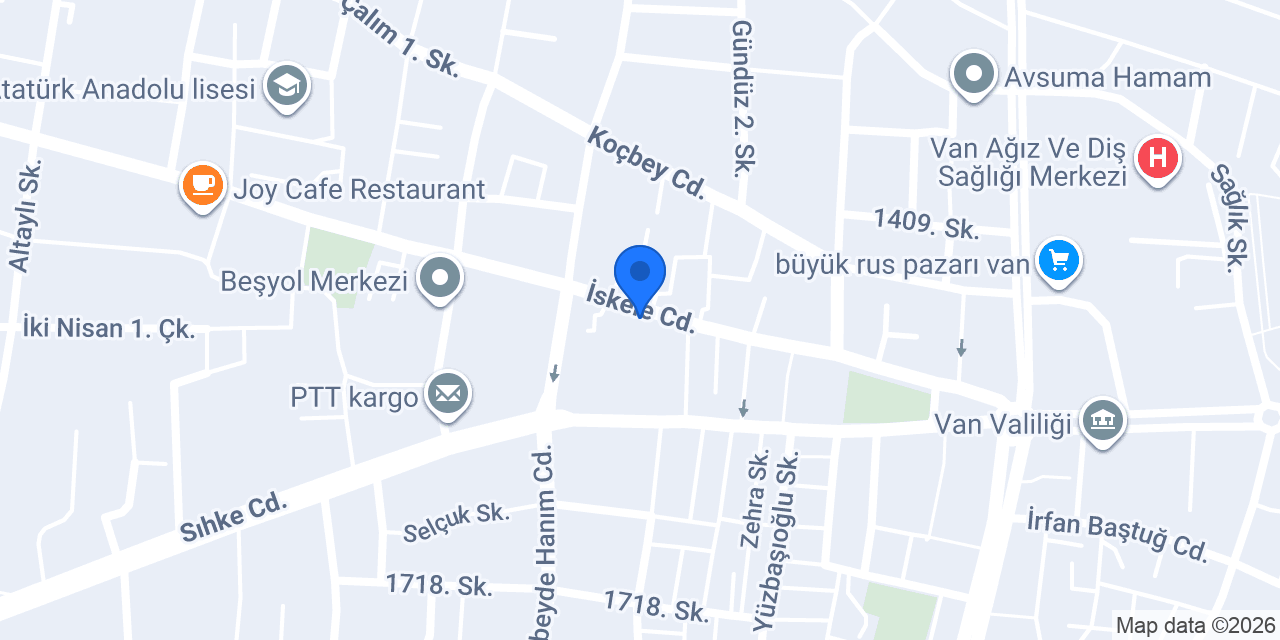 Nazlı Demir Kuaför Salonu konumu