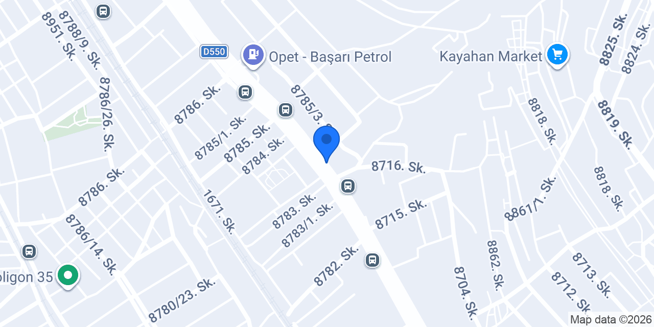 Gündoğdu Mobilya İzmir konumu