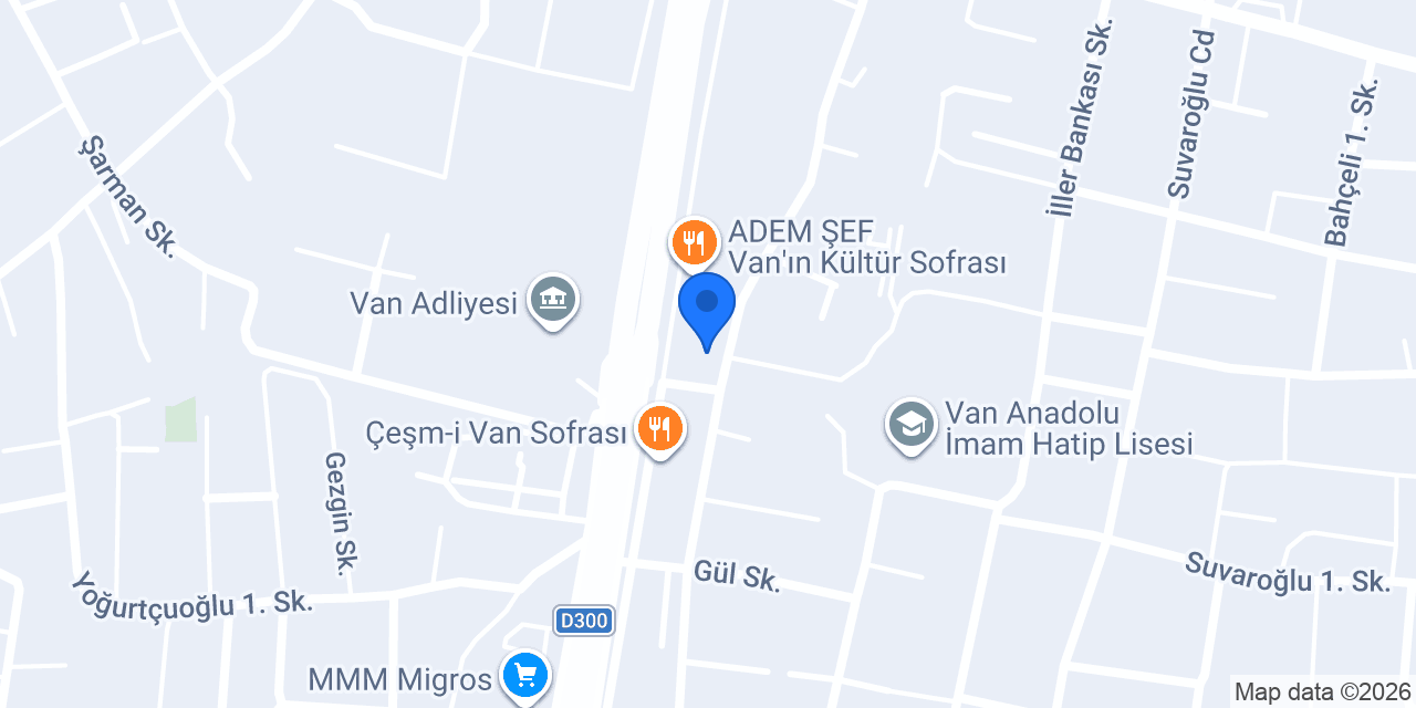 Urartis Dijital | Van Reklam Ajansı konumu