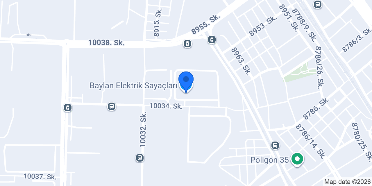 Baylan Elektrik Sayaçları konumu