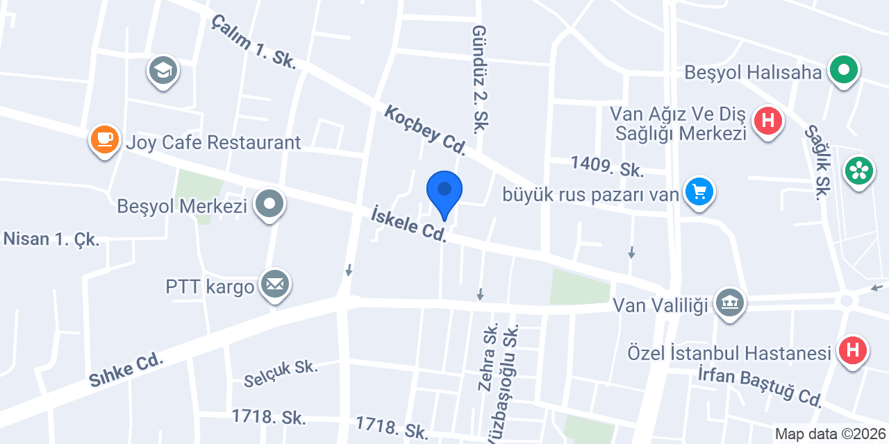 ECZANE DOLUNAY konumu
