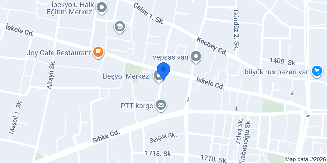 Lale Sineması Van konumu