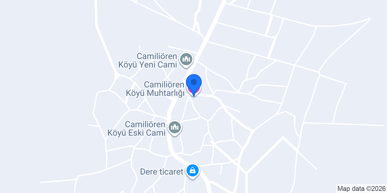 Camiliören Köyü Muhtarlığı konumu