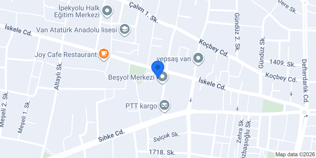 Van Psikolog Zeynep Deniz Şakar konumu