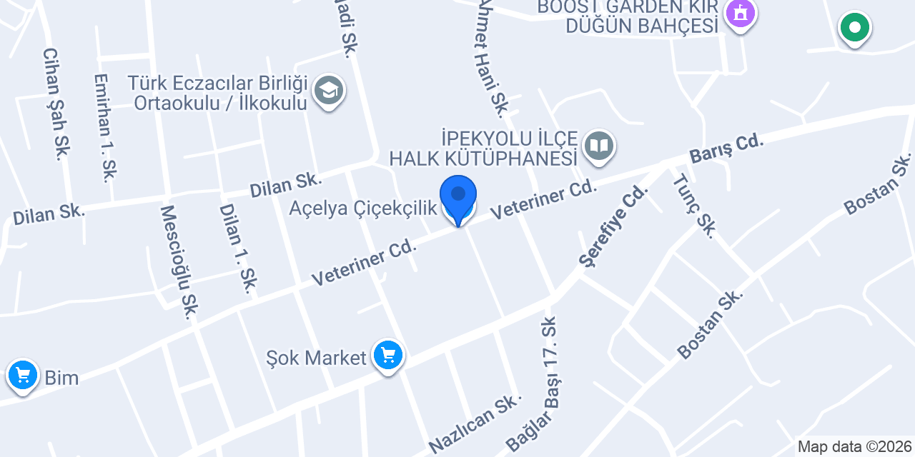 İpek Mefruşat konumu
