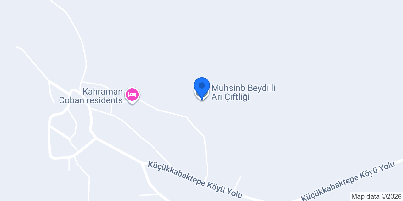 Muhsinb Beydilli Arı Çiftliği konumu
