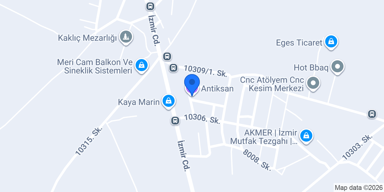Antiksan konumu
