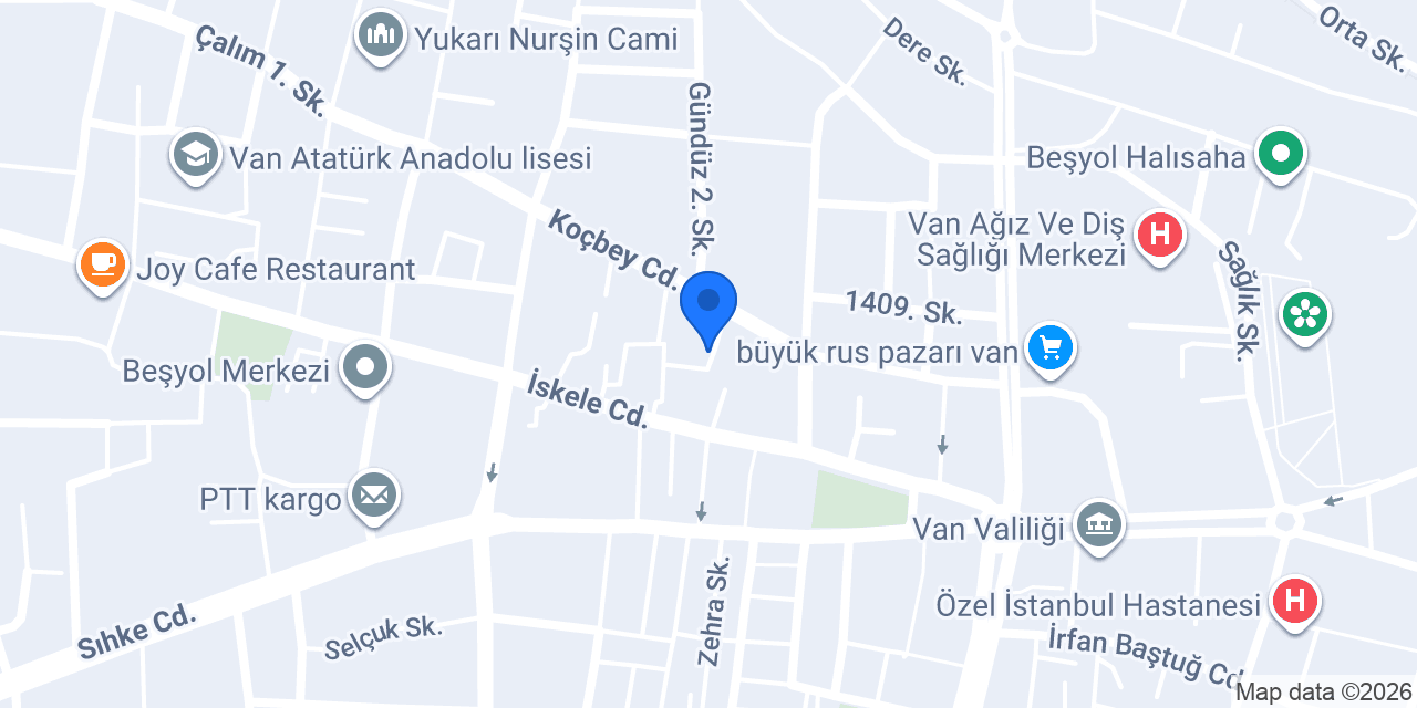 Hotel Dosco Van Oteli konumu