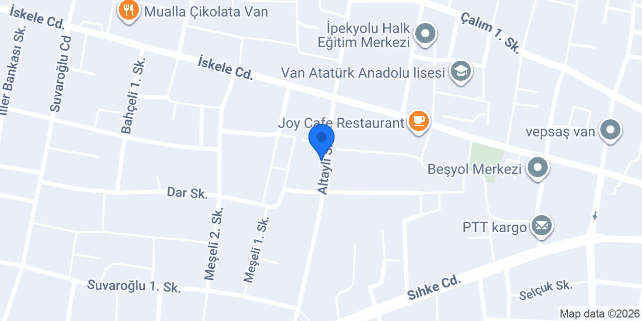 Wera Ofis Mobilyaları Van konumu