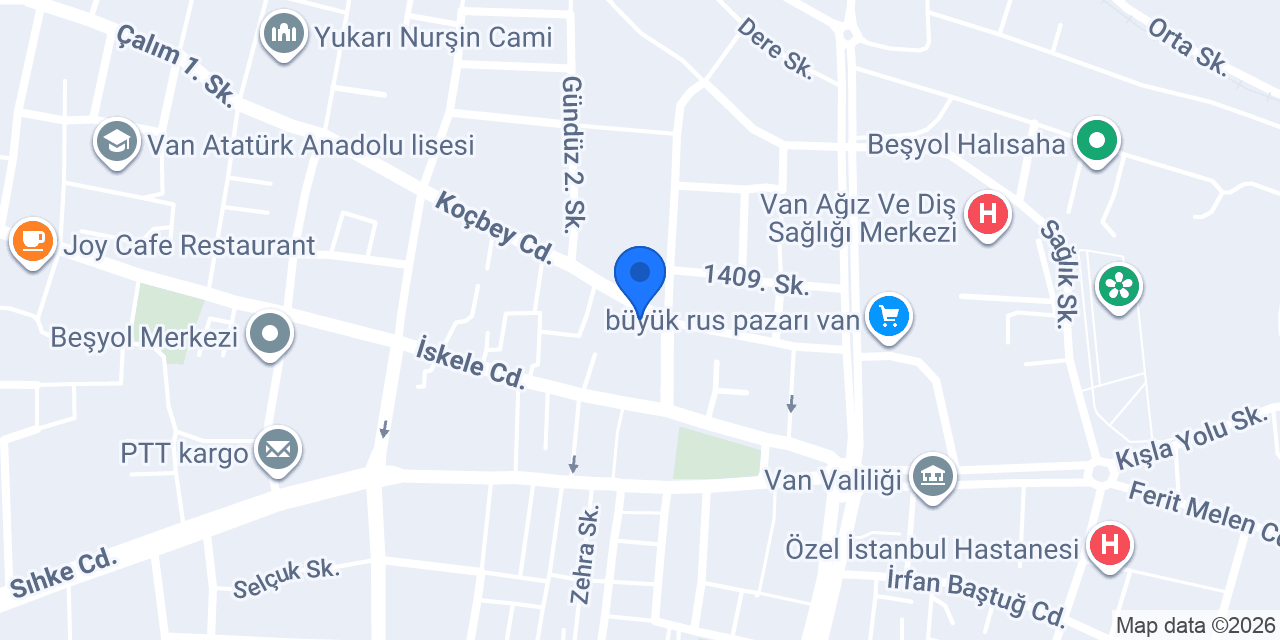 YURT TAÇ MOBILYA konumu