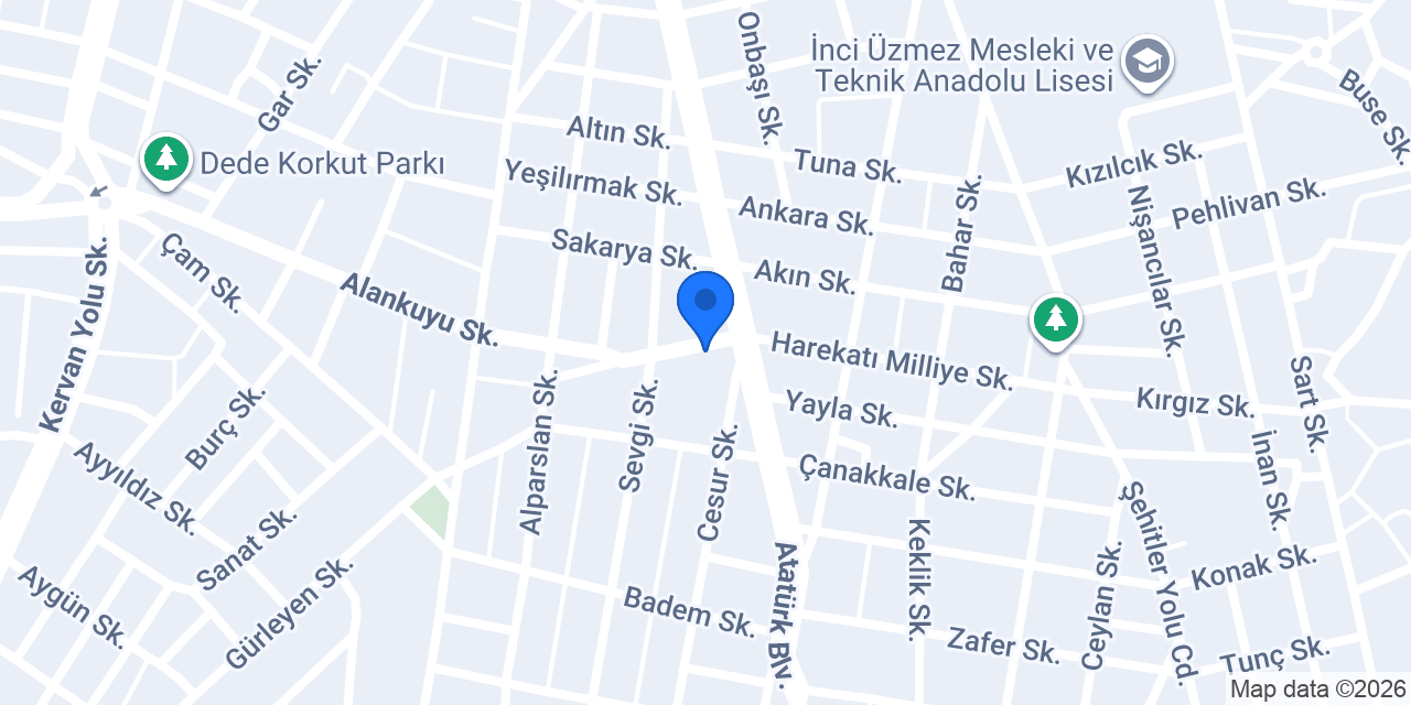 GÜNAY LABORATUVAR konumu