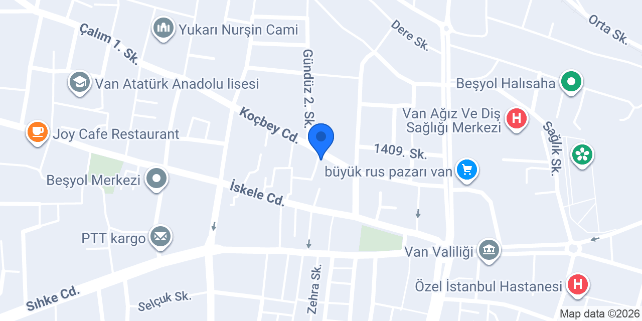 Serhat Diş Dental konumu