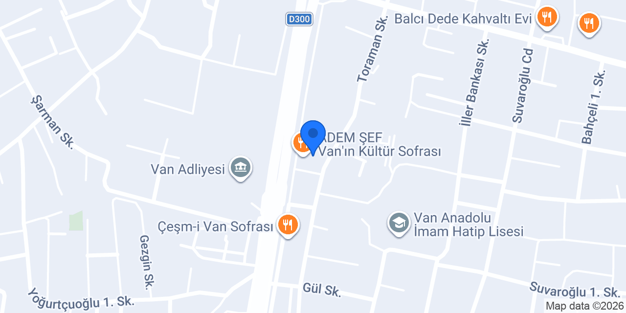 Av. Tunay Ersever konumu