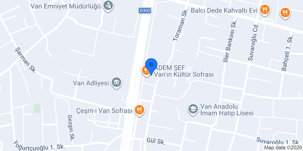 Van Avukat 365 Hukuk & Danışmanlık konumu