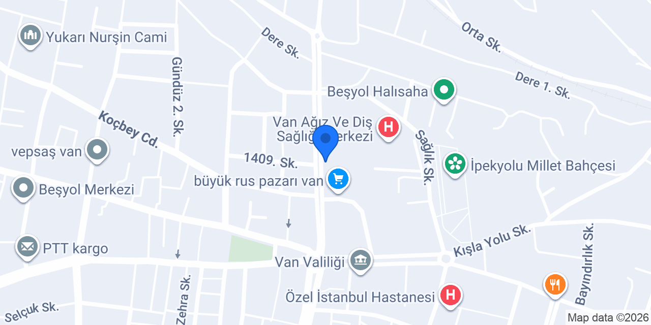 Çınar Eczanesi konumu