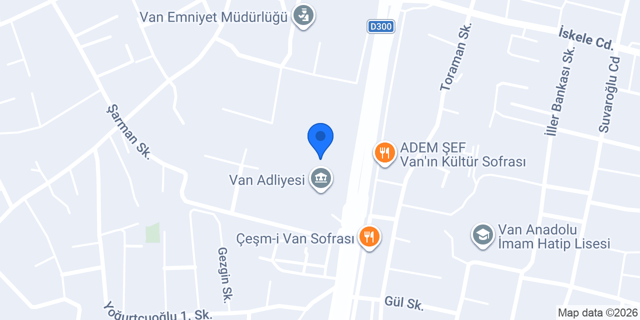 VEFA HUKUK BÜROSU konumu
