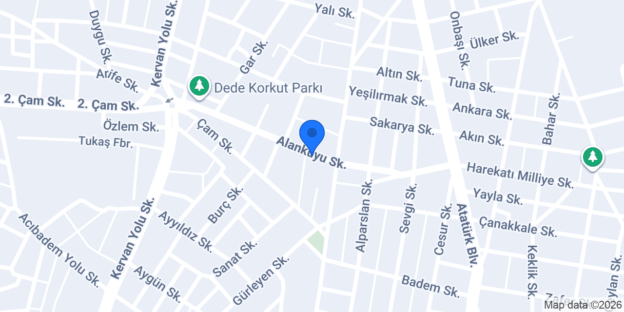 Yeni Hastane Eczanesi konumu