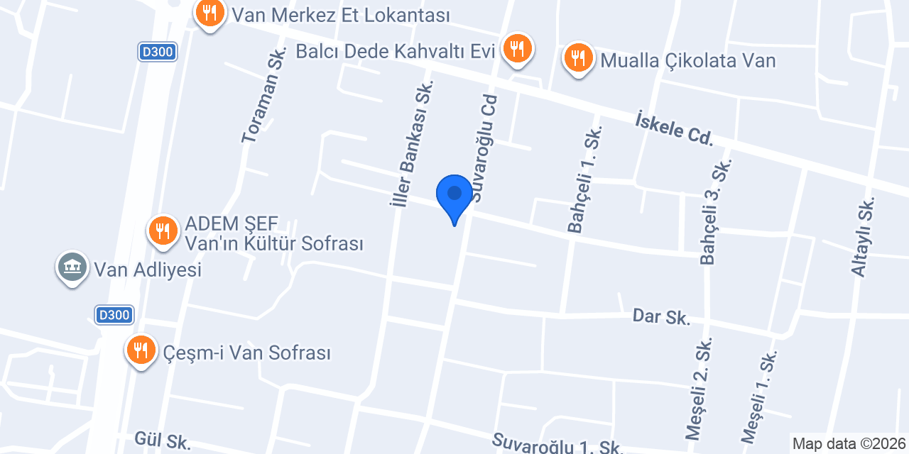 İdaş & Planet Mobilya konumu