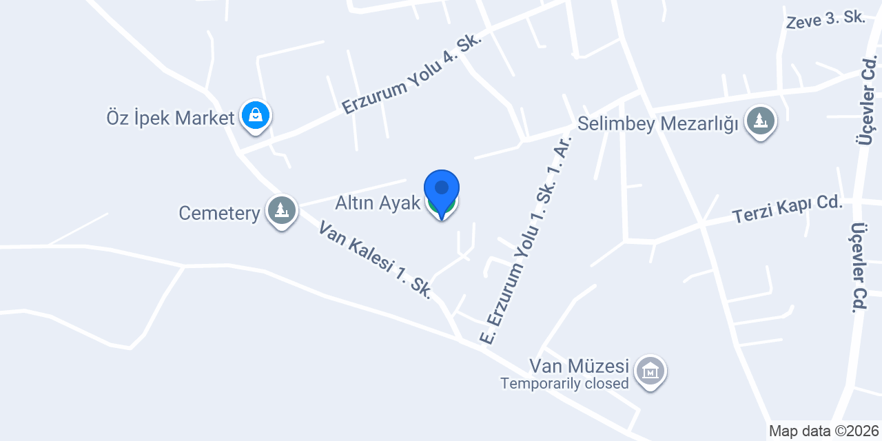 Altın Ayak konumu
