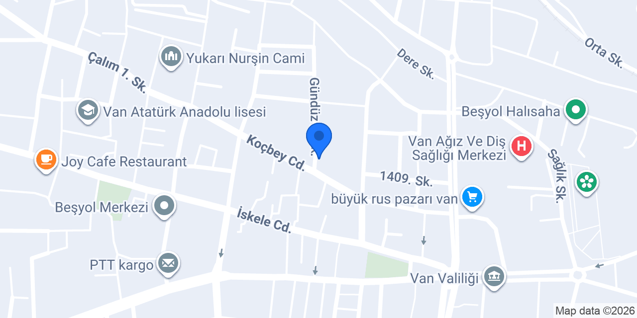 Tevhid Kitabevi, Van konumu