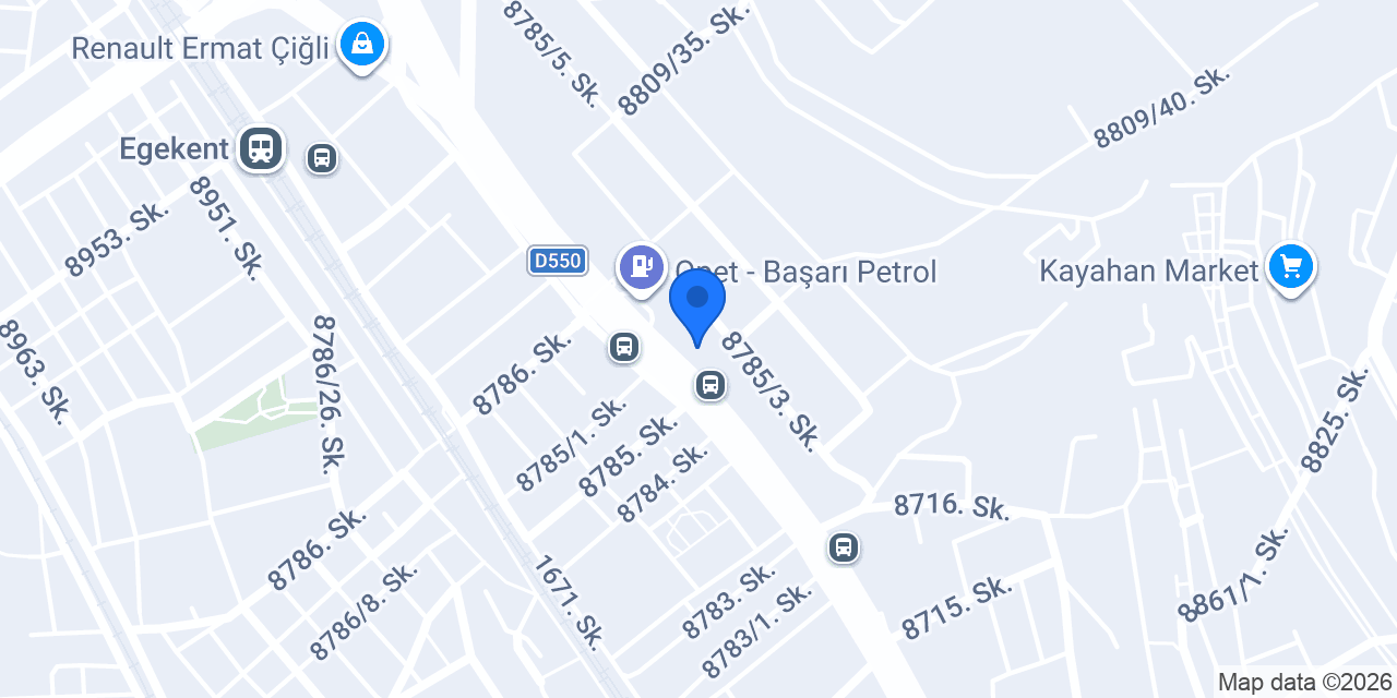 Bauset Yapı Market A.Ş konumu
