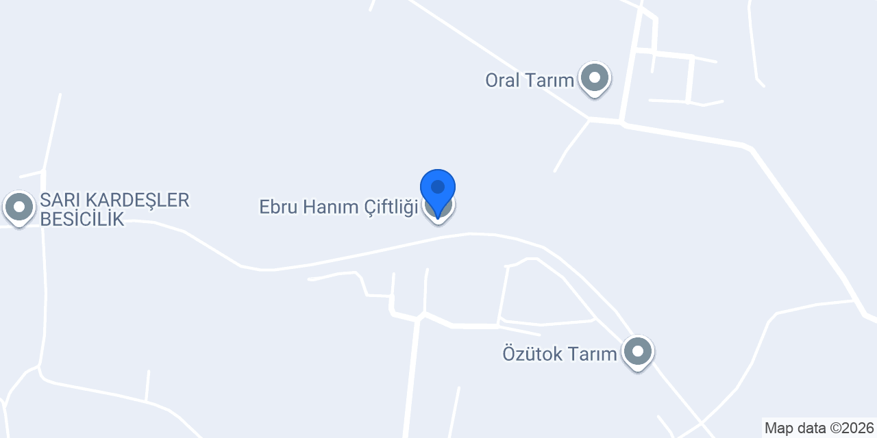 Ebru Hanım Çiftliği konumu