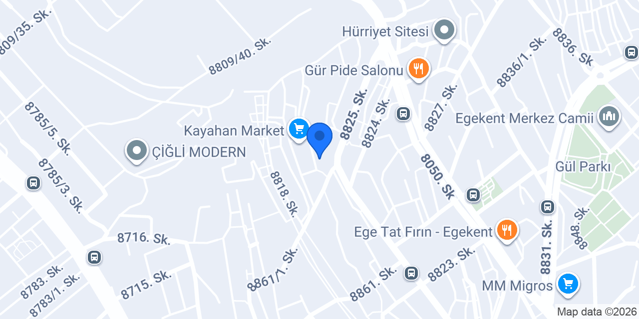 ASLAN MARKET konumu