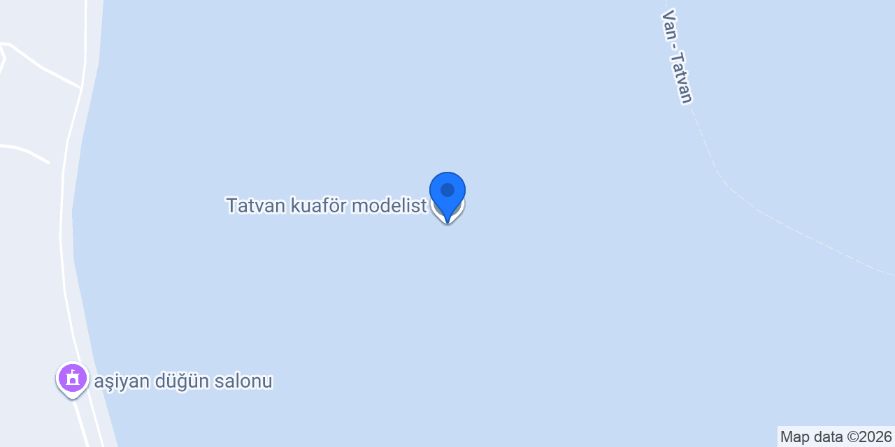 Tatvan kuaför modelist konumu