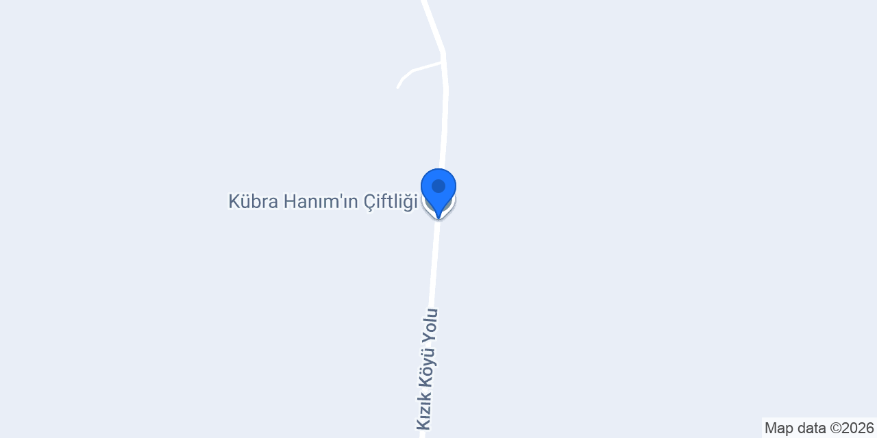 Kübra Hanım'ın Çiftliği konumu