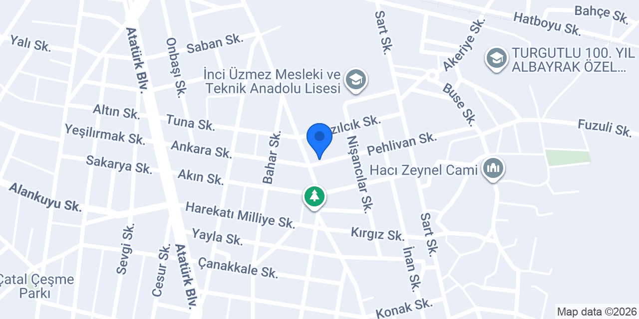 Çelik Asansör konumu