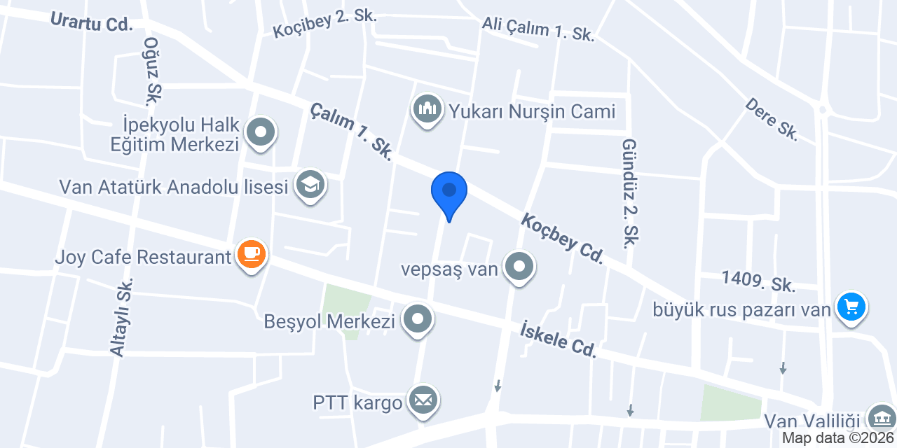 City Van Erkek Kuaförü konumu