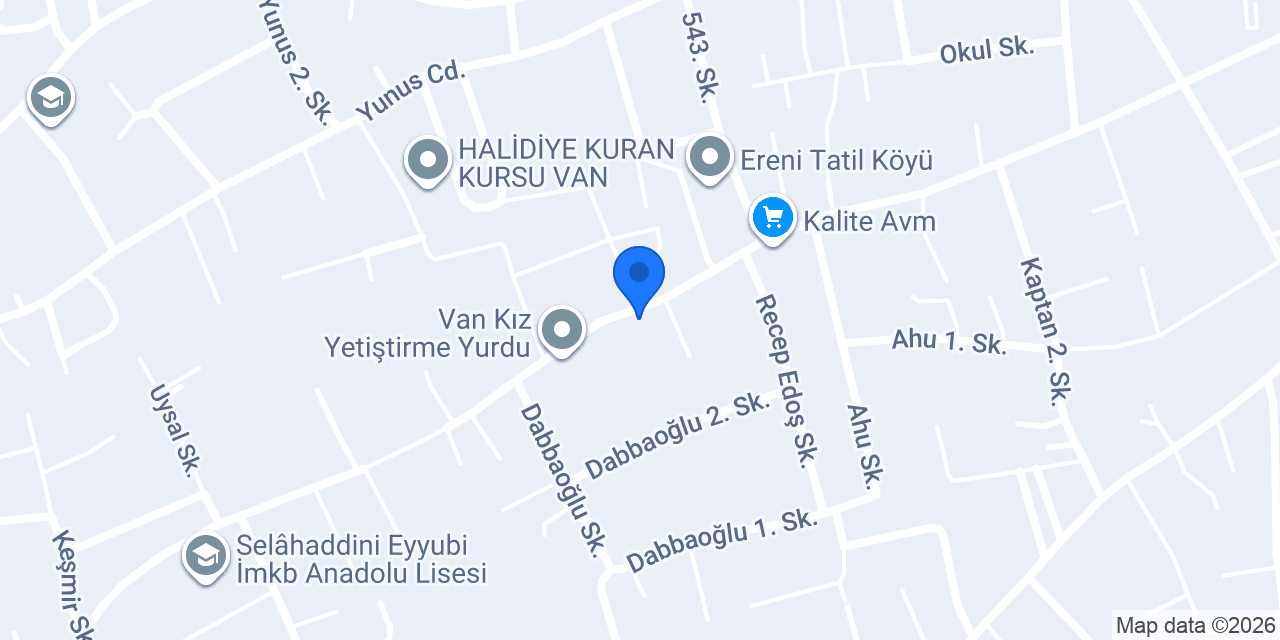 Alp Elektrik Van - Elektrikçi konumu