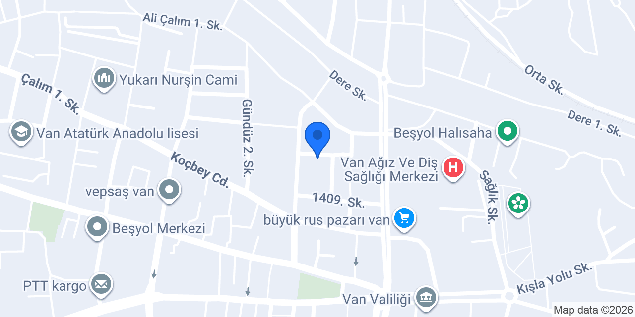 VAN WEB TASARIM konumu