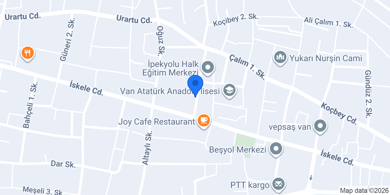 Bilge Zeka Eğitim Araçları konumu
