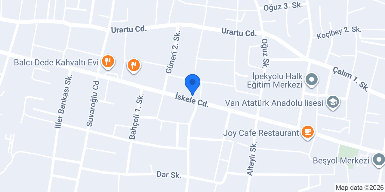 BİLİCİ RENT A CAR konumu