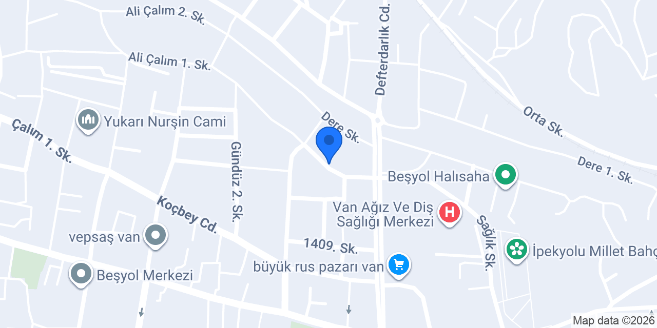 YAVUZ TESİSAT konumu
