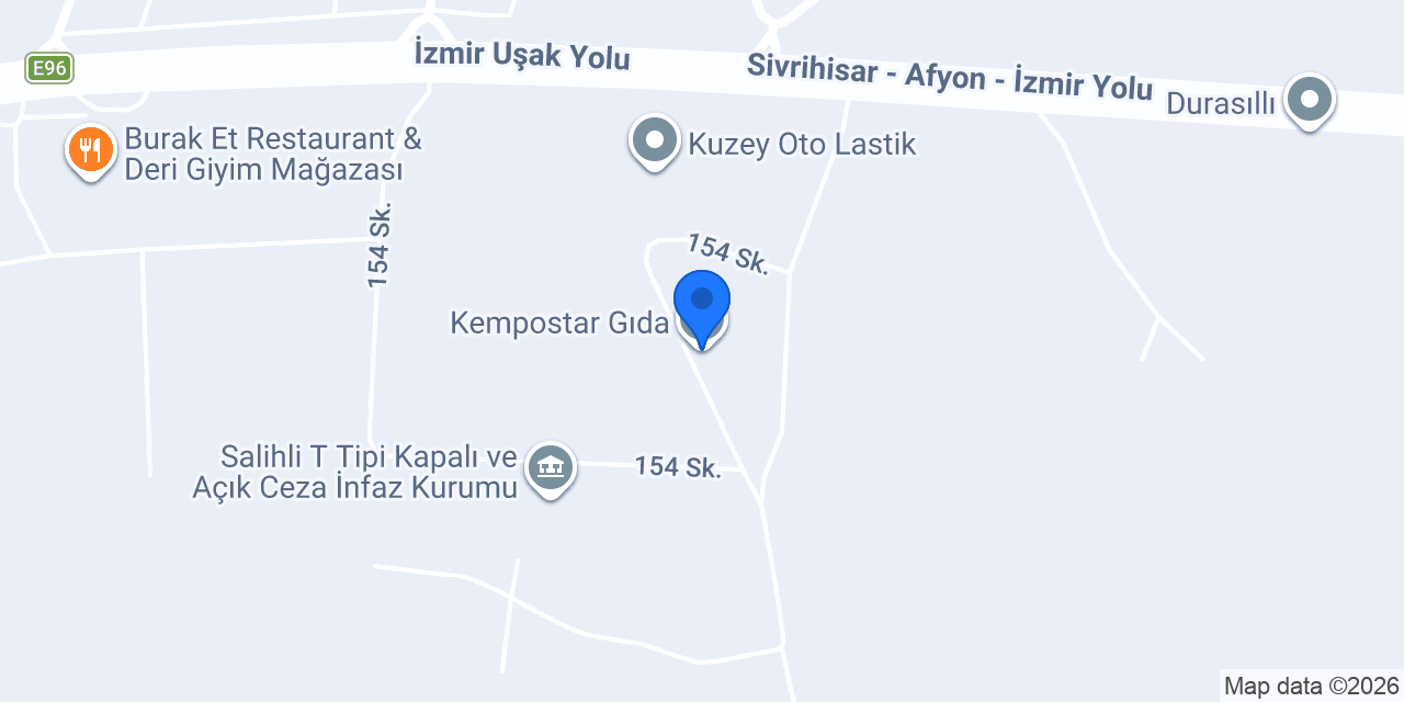Kempostar Gıda konumu