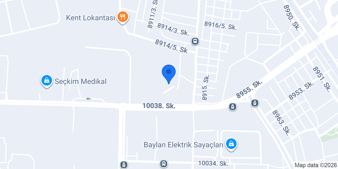 Tamkoç Rulman Endüstriyel San. İZMİR konumu