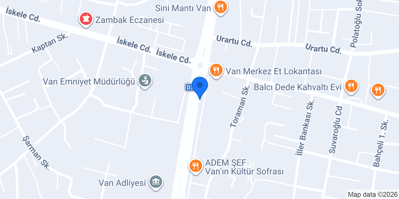 Mobil VAN konumu