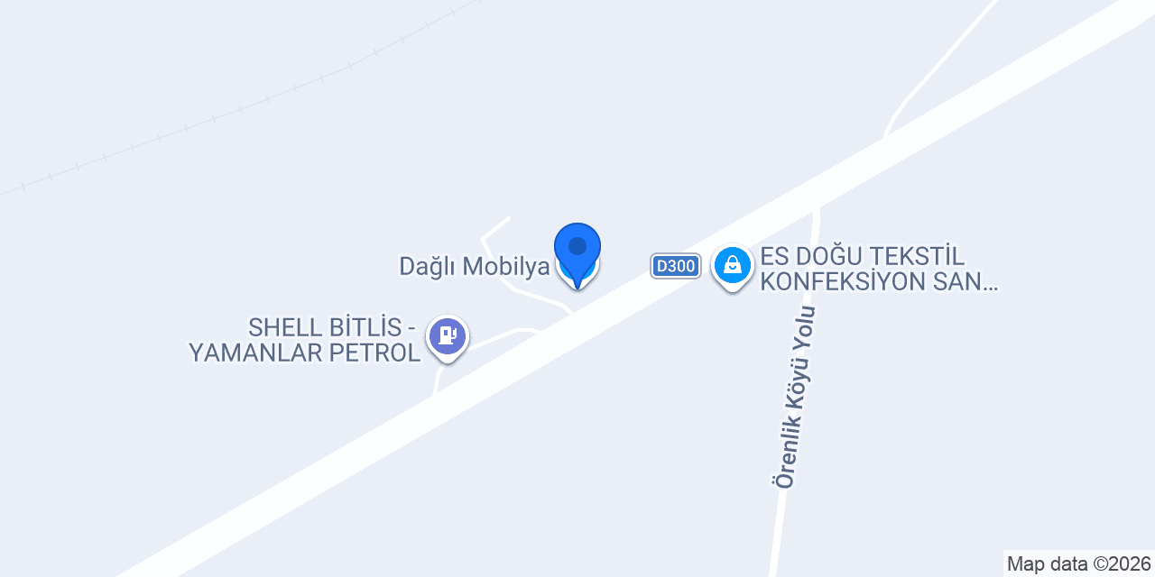 Dağlı Mobilya konumu