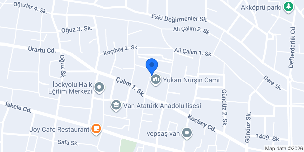 Çiğköfteci Ömer Usta konumu