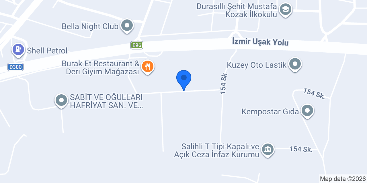 Kaplan Tuz Sanayi Fabrikası konumu