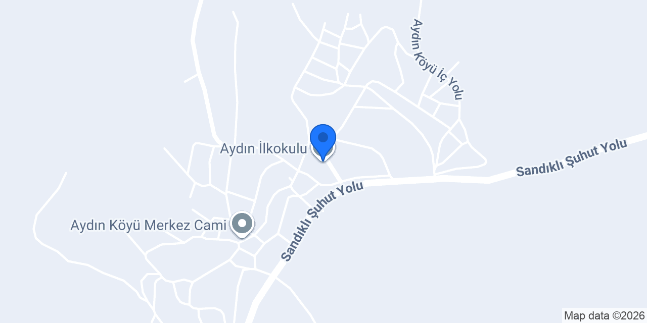 Aydın İlkokulu konumu
